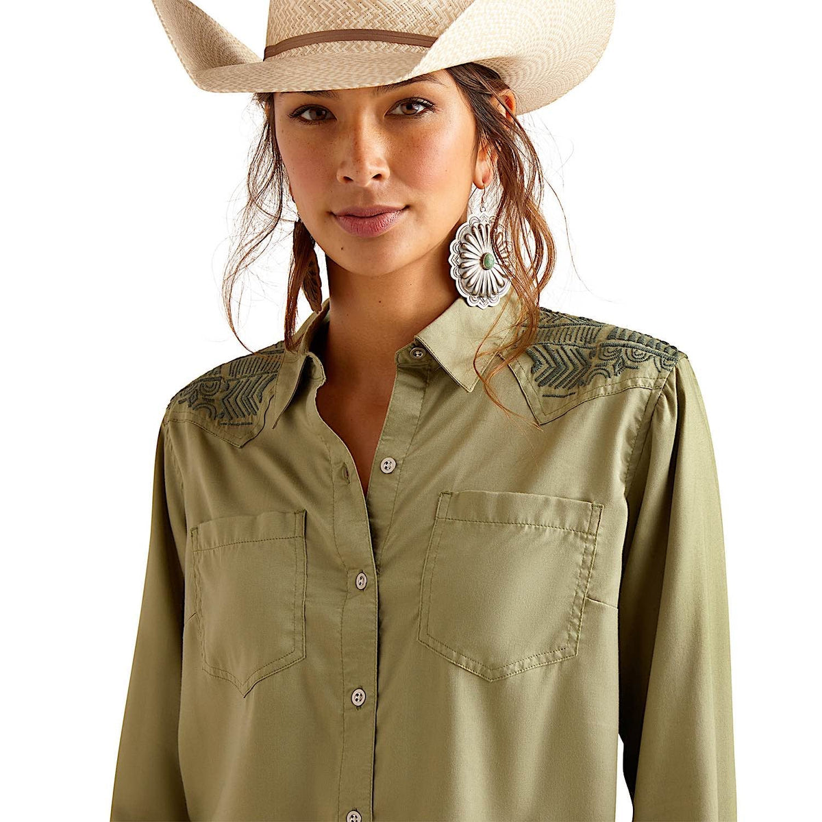 Ariat Women’s Erika Shirt - Sage Green