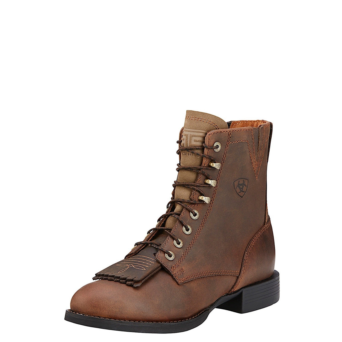 Ariat Womens Heritage Lacer Distressed Brown