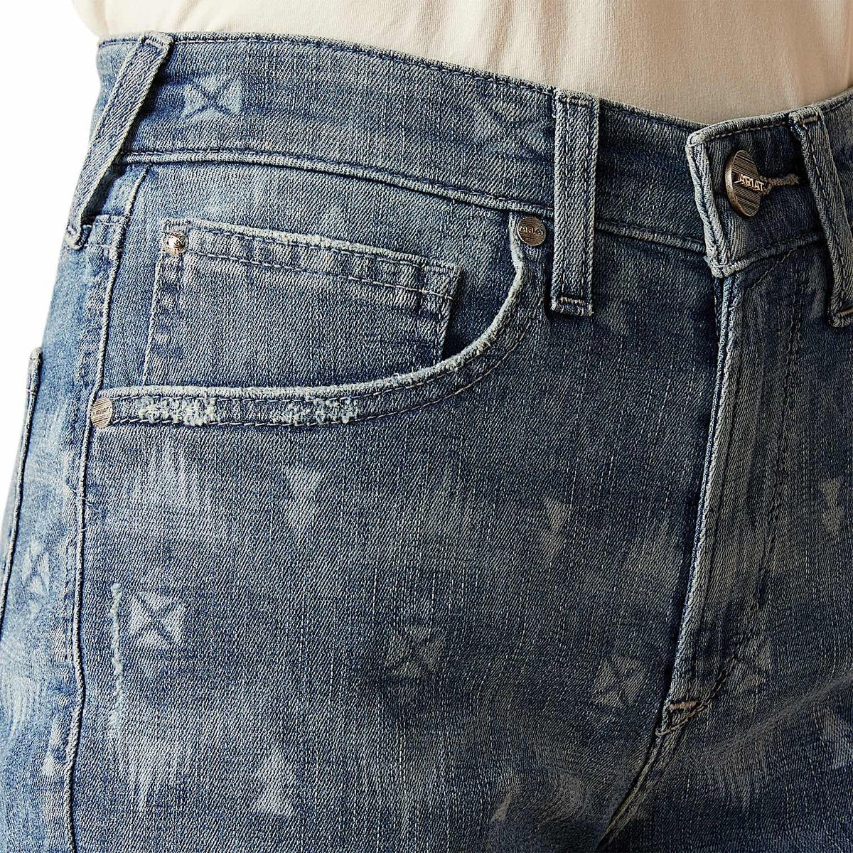 Ariat Women’s High Rise 3’’ Short - Southwest Laser