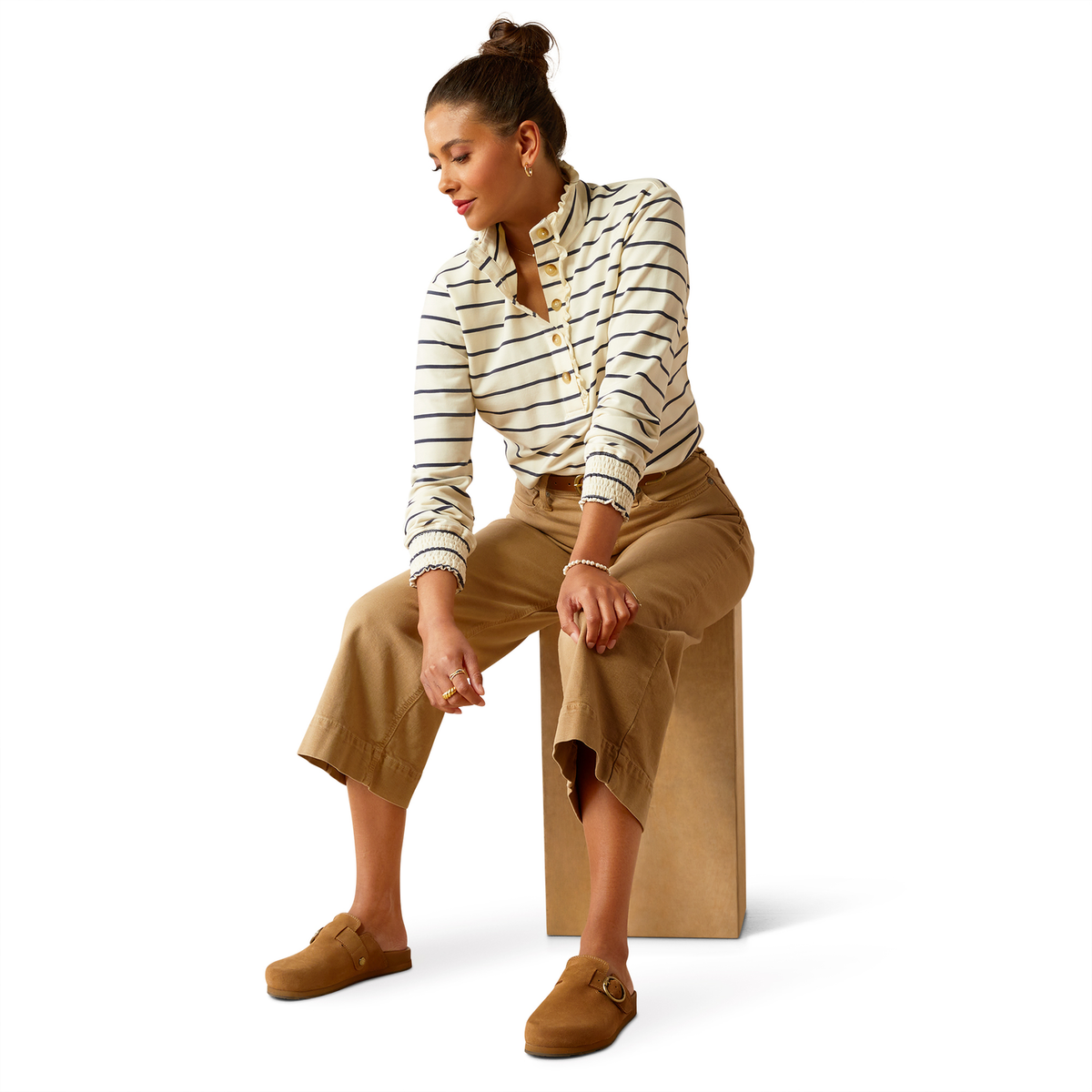 Ariat Women’s Hollingworth Sweatshirt - Stripe