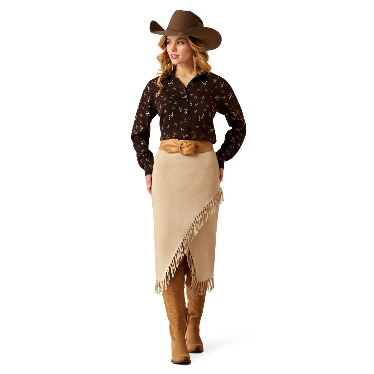 Ariat Women’s Homestyle Shirt - Mole Ranch Print