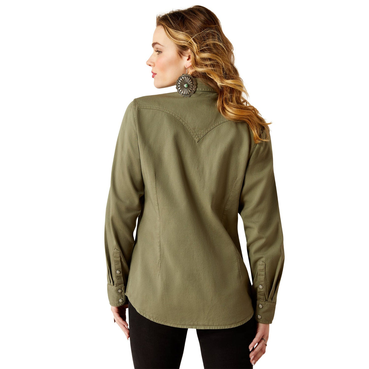 Ariat Women’s Jurlington Snap Shirt - Sea Spray