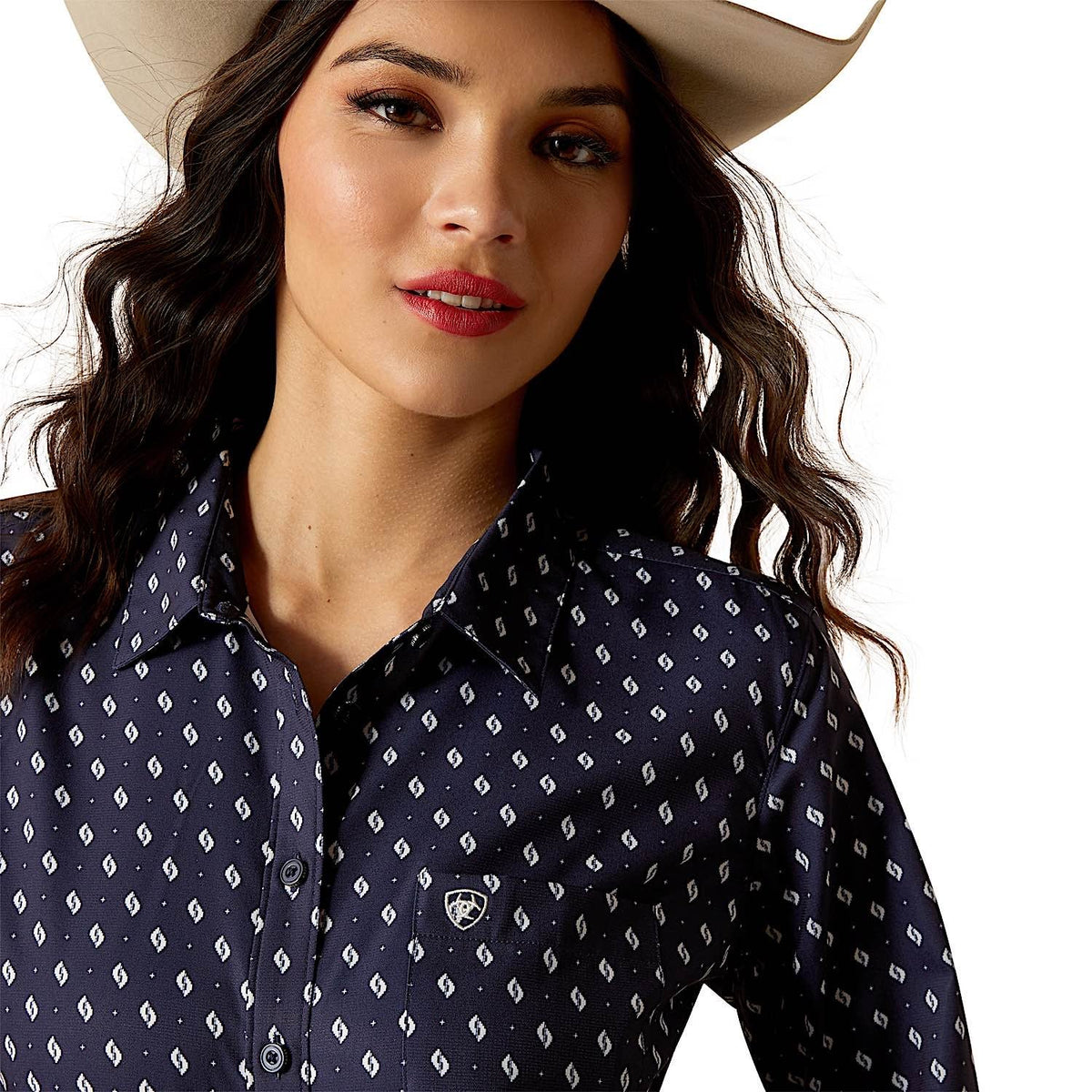 Ariat Women’s Kirby Pro Shirt - Zona Geo Print