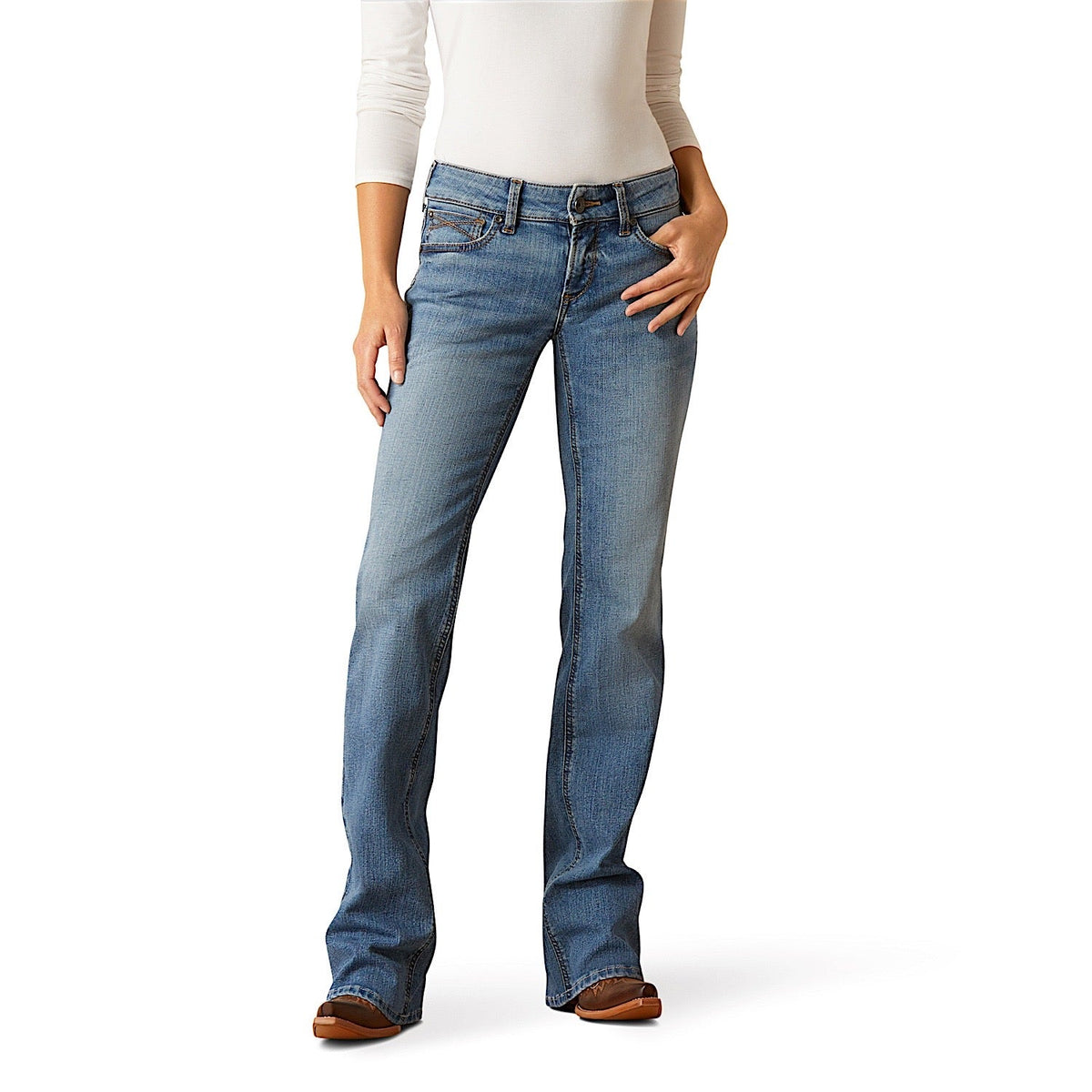 Ariat Women’s Mid Rise Allison Boot Leg Jean - California