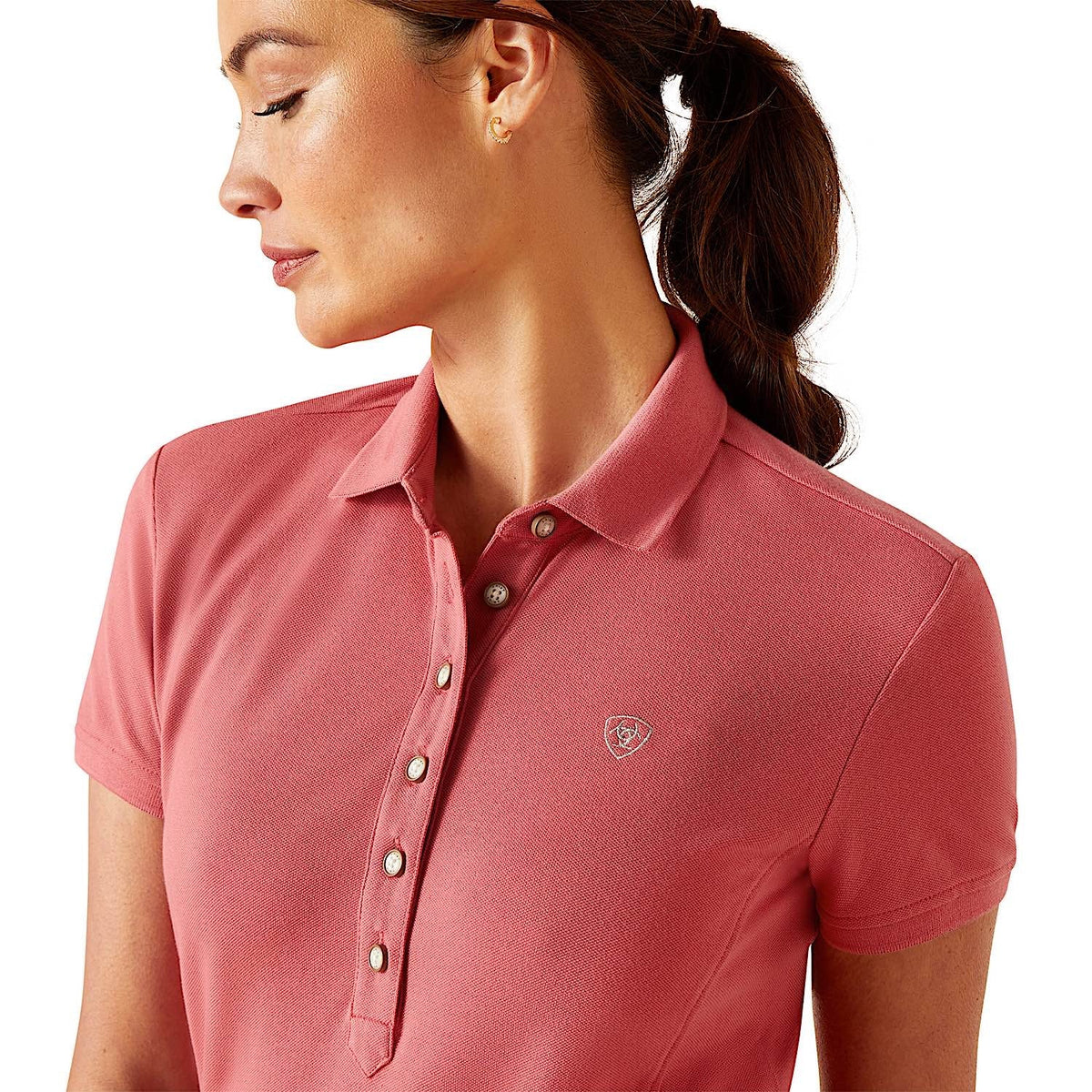 Ariat Women’s Prix 2.0 Polo - Slate Rose