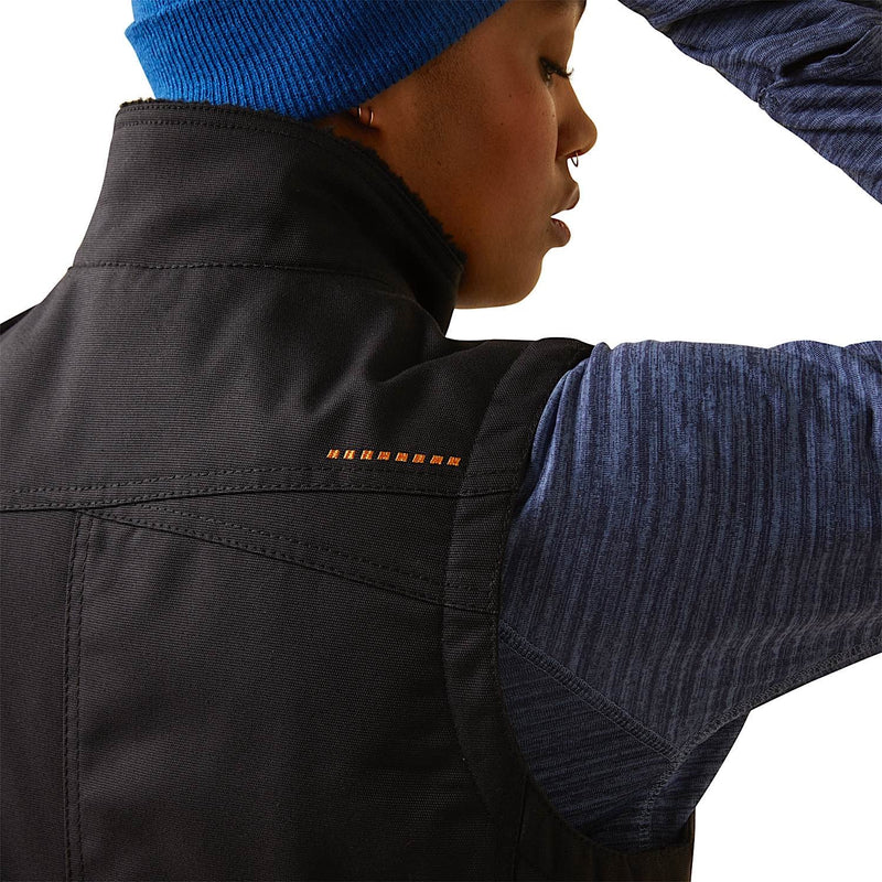 Ariat Women’s Rebar Duracanvas Insulated Vest - Black