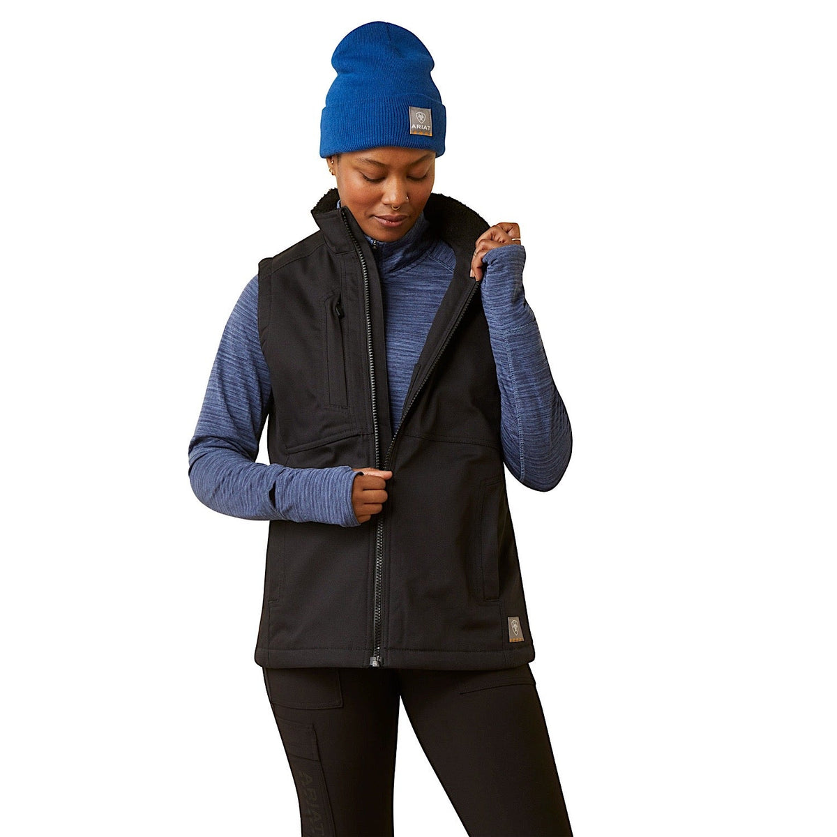 Ariat Women’s Rebar Duracanvas Insulated Vest - Black