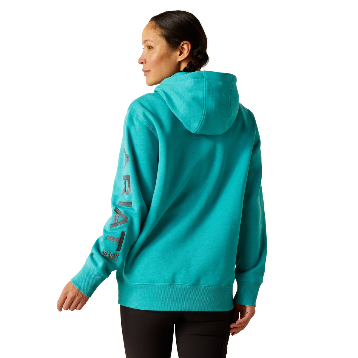 Ariat Women’s Rebar Graphic Hoodie - Latigo Bay Heather