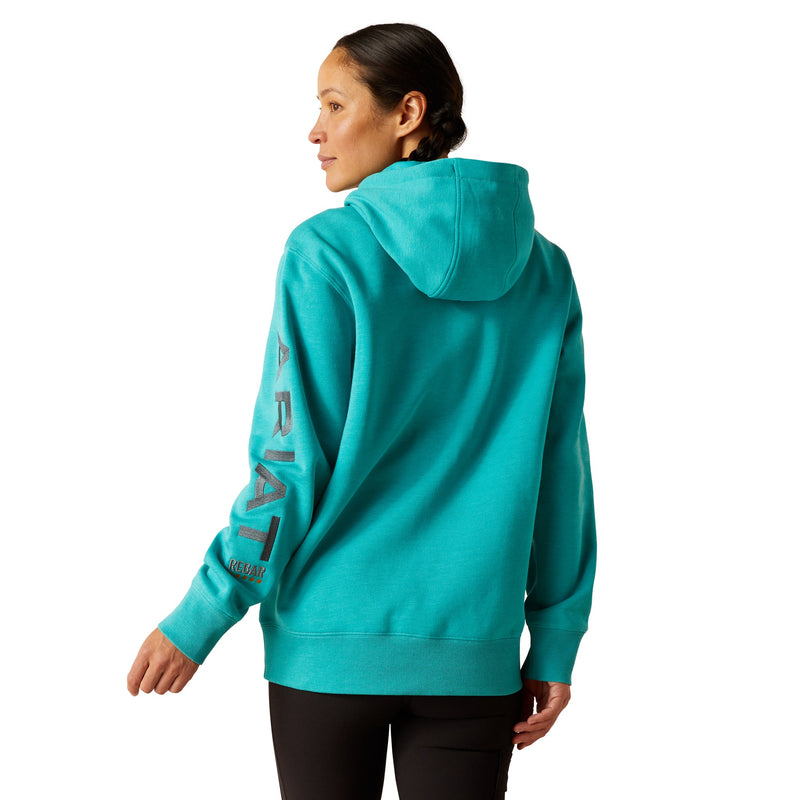 Ariat Women’s Rebar Graphic Hoodie - Latigo Bay Heather