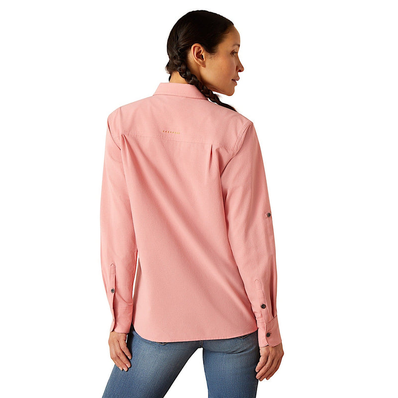 Ariat Women’s Rebar Made Tough 360 Airflow Durastretch Work Shirt - Mauveglow