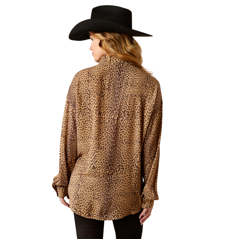 Ariat Women’s Relaxed Shirt - Leopard