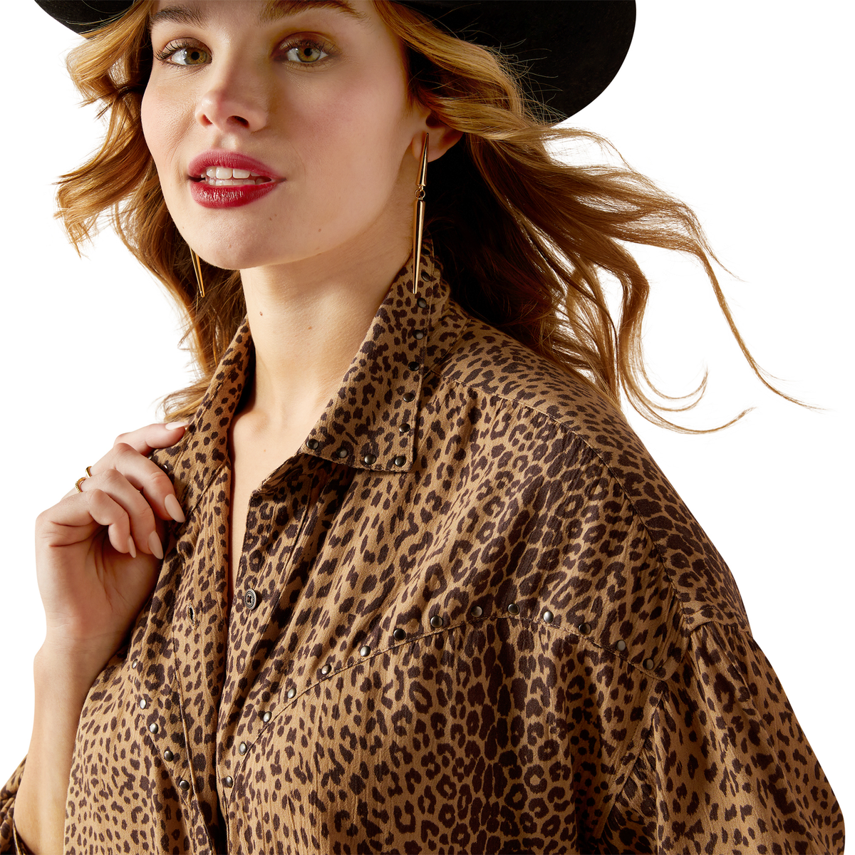 Ariat Women’s Relaxed Shirt - Leopard