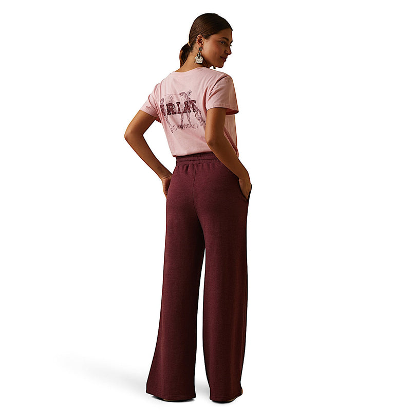 Ariat Women’s Road Runner Pant - Maroon Banner