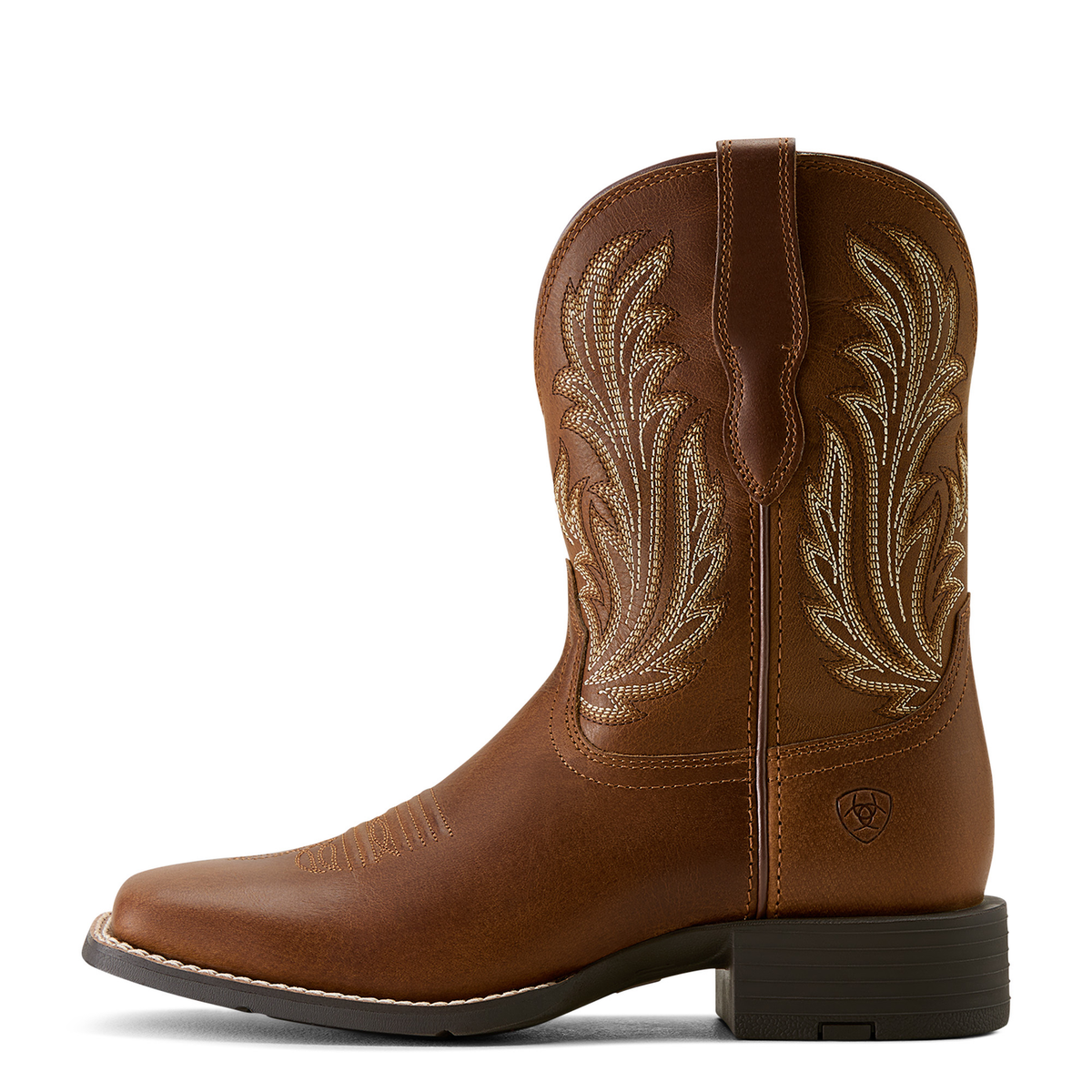 Ariat Women’s Round Up Filly Western Boot - Sorrel Crunch