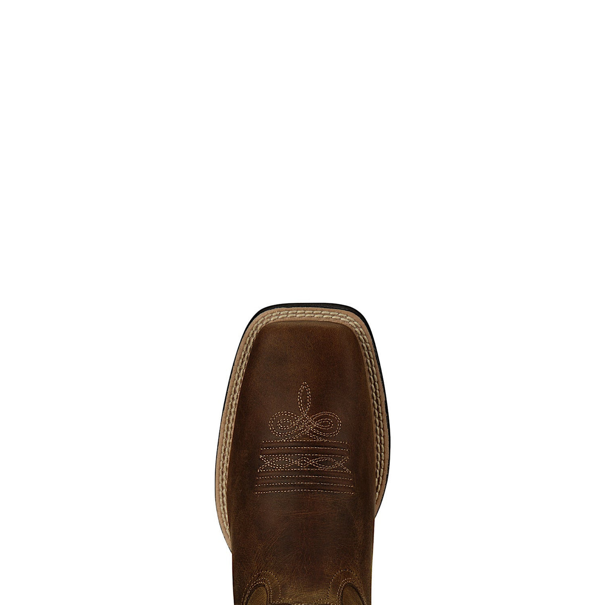 Ariat Women’s Round Up Wide Square Toe Powder Brown