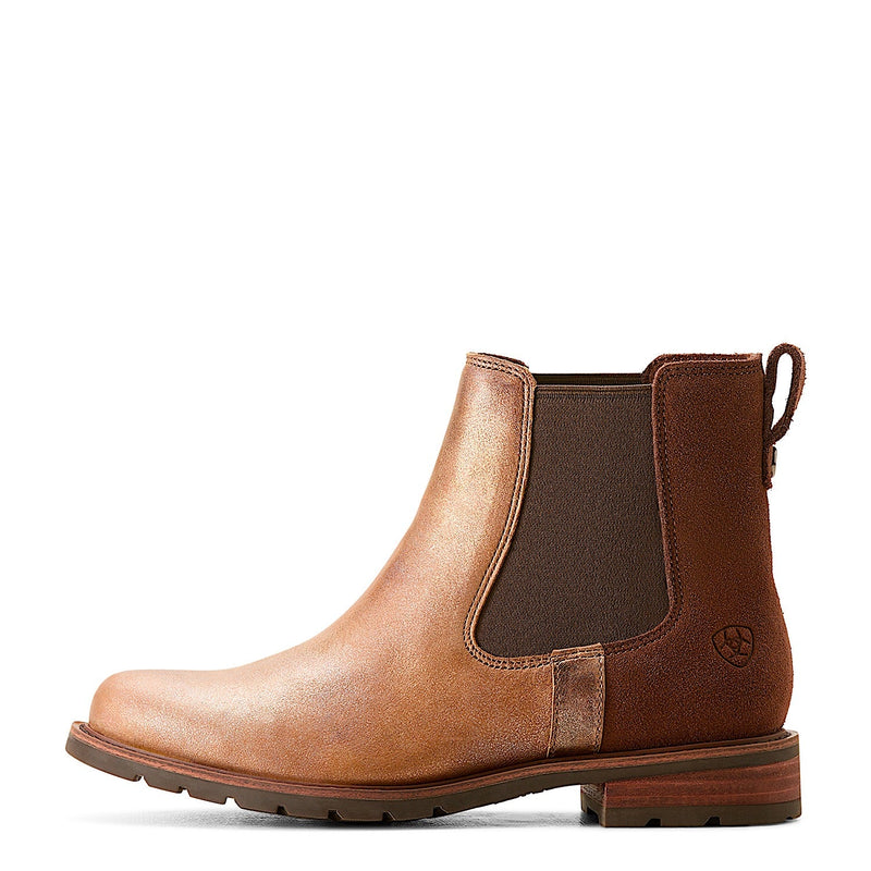 Ariat Women’s Wexford Boot - Metallic Pearl/Polo Brown
