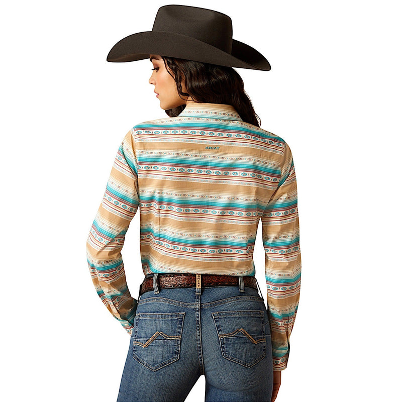 Ariat Women’s Wrinkle Resist Team Kirby Stretch Shirt - Fallon Serape