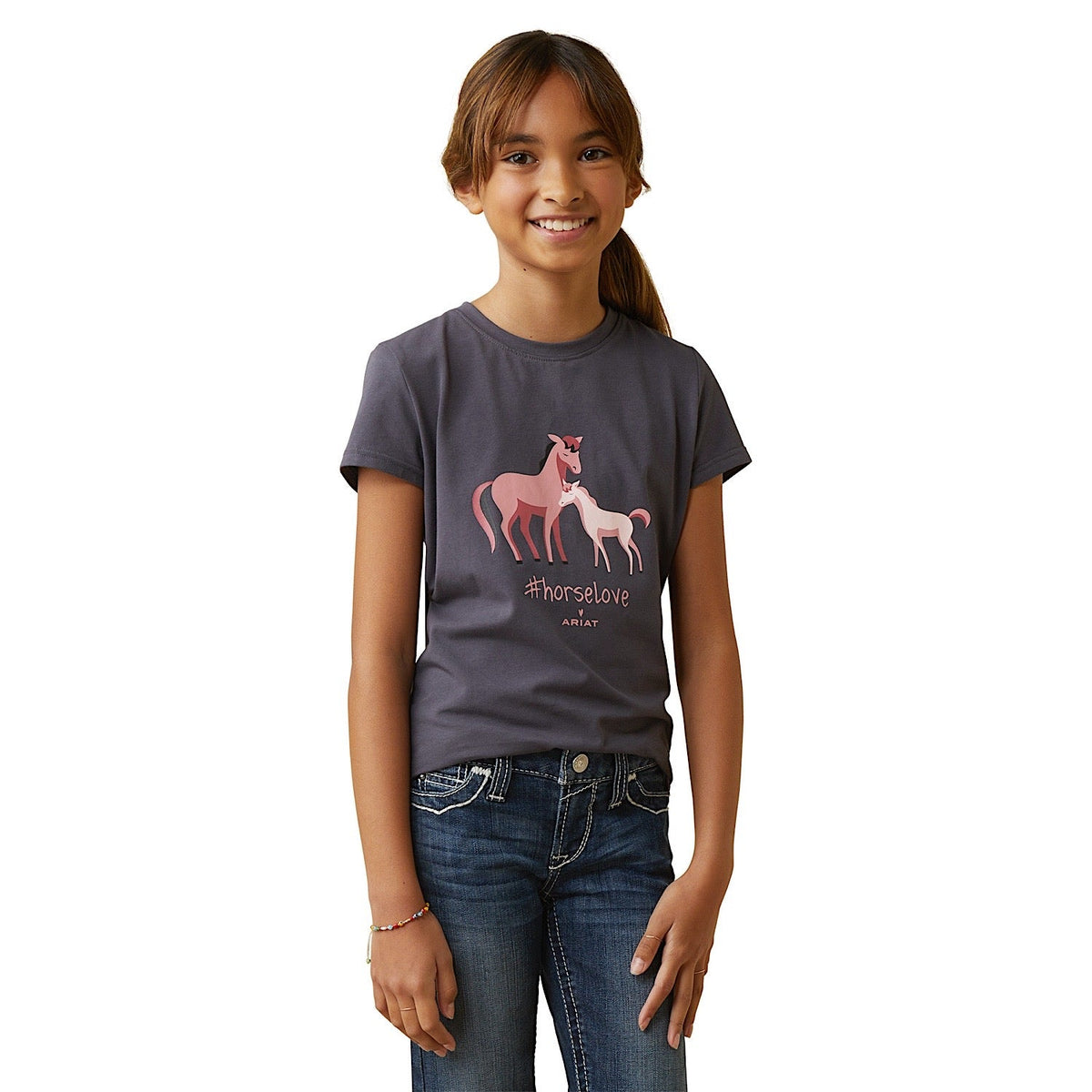 Ariat Youth Cuteness SS T-Shirt Periscope