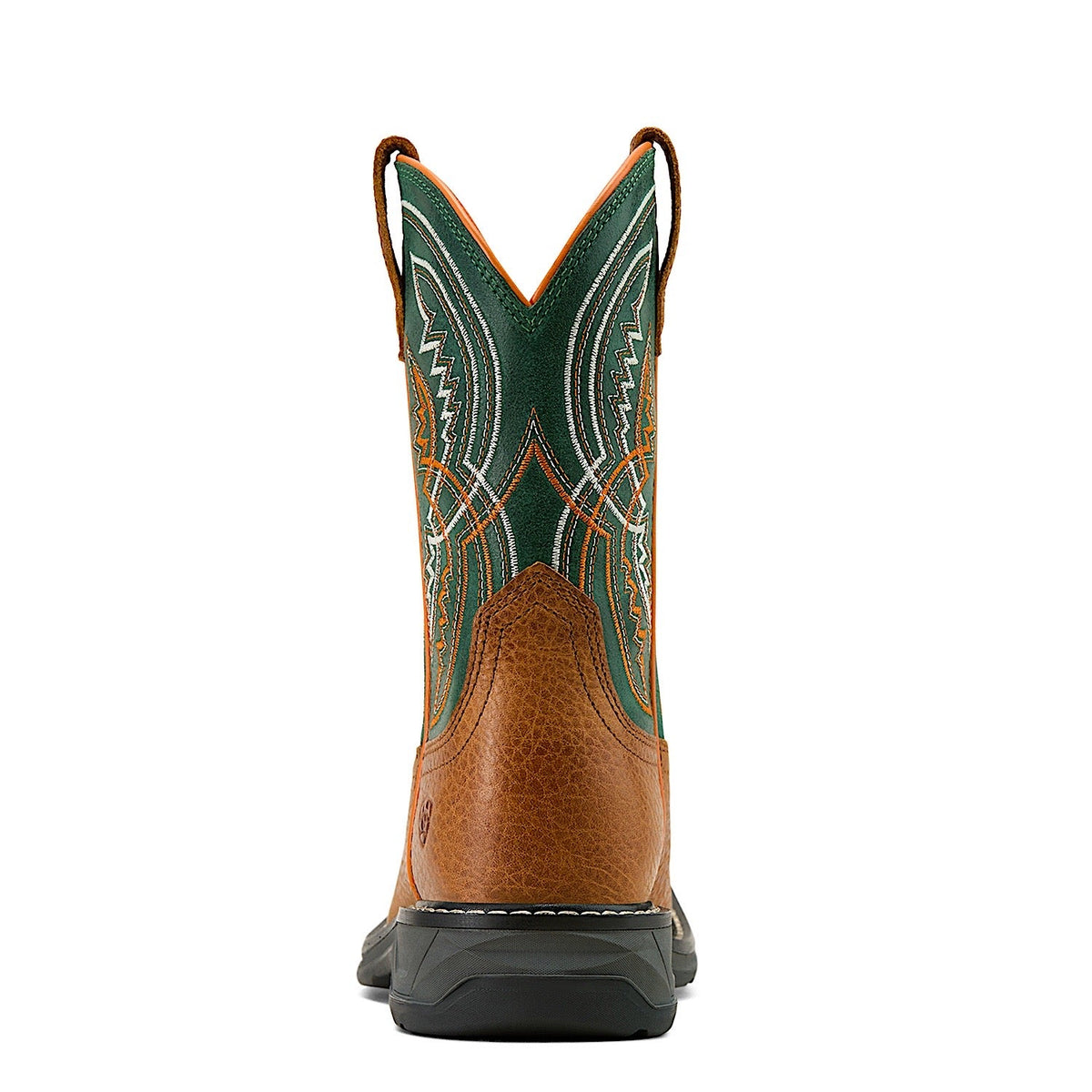 Ariat Youth Workhog XT Coil Western Boot - Honey Tan/Lucky Clover