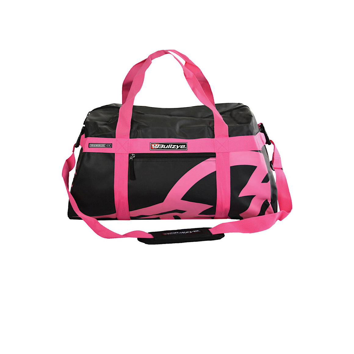 Bullzye Rumble Waterproof Gear Bag - Black/Pink