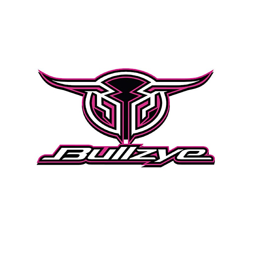 Bullzye Logo Sticker Size B - Pink