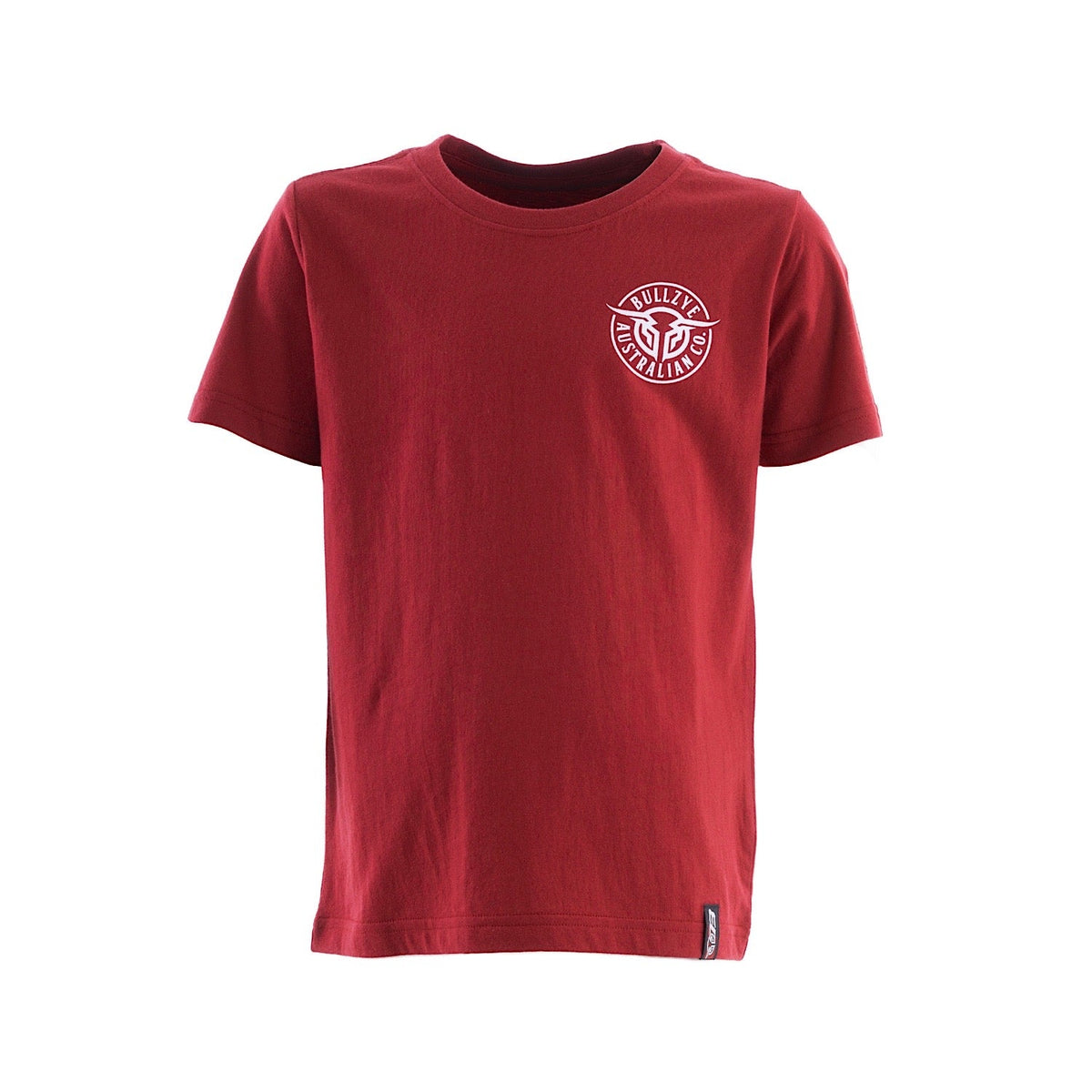 Bullzye Boy’s Bullring Short Sleeve Tee Red