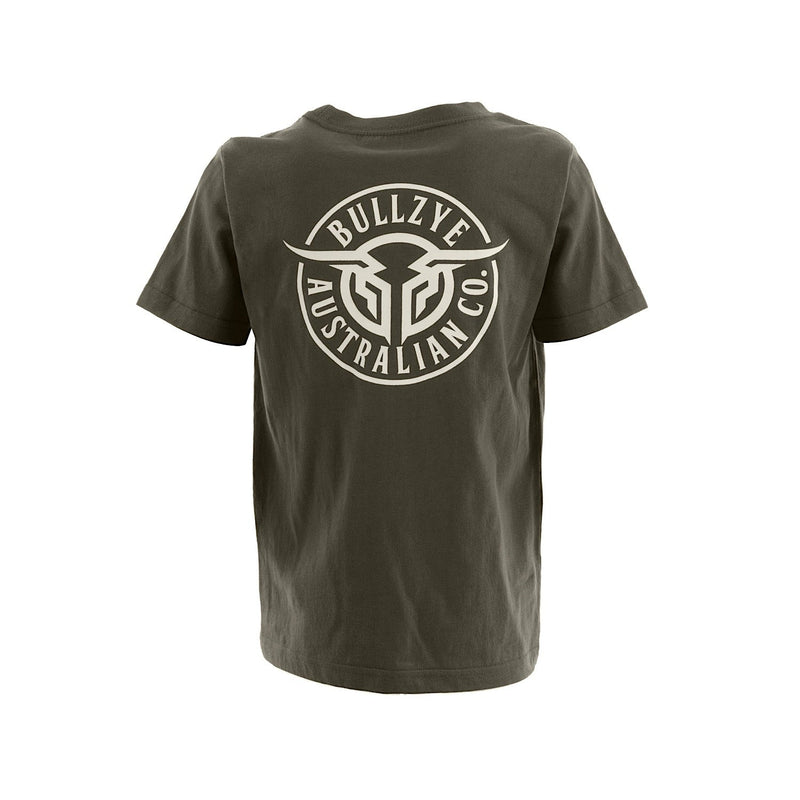 Bullzye Boy’s Bullring Tee Green