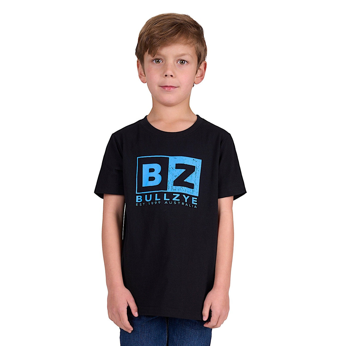 Bullzye Boy’s Dave Short Sleeve Tee - Black