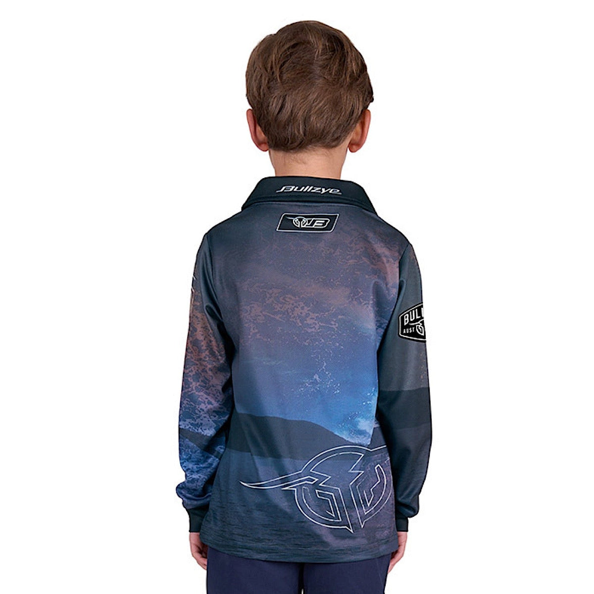 Bullzye Boy’s Luke Long Sleeve Tee - Multi