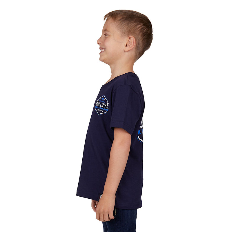 Bullzye Boy’s Mark Tee-Navy