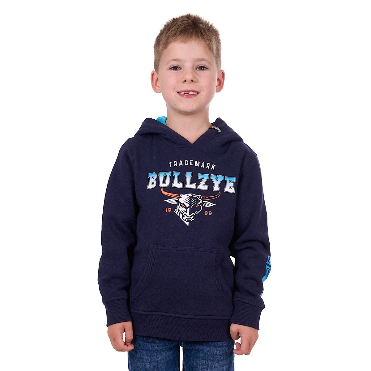 Bullzye Boy’s Trade Pullover Hoodie Navy