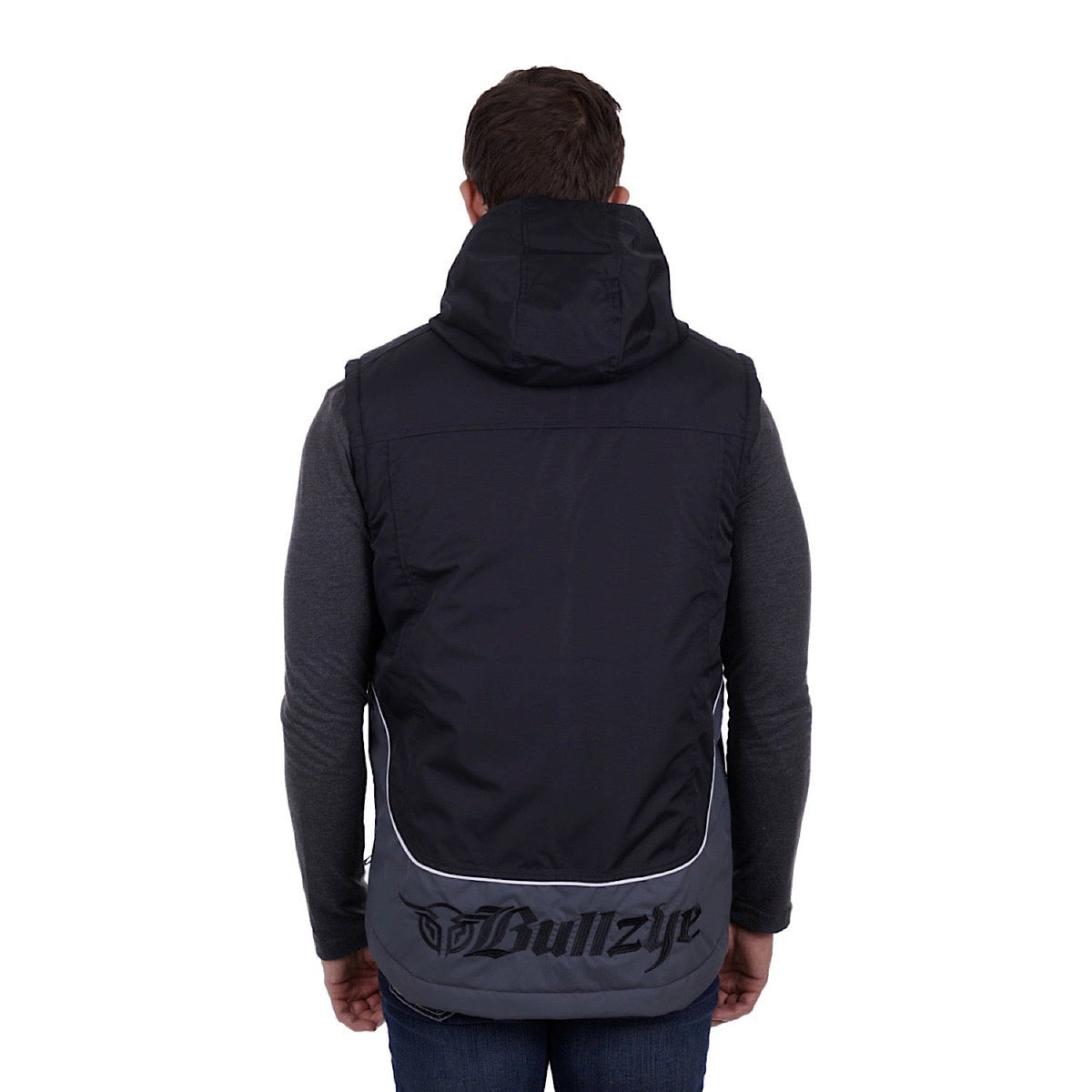 Bullzye Mens Bazooka Vest Black/Charcoal