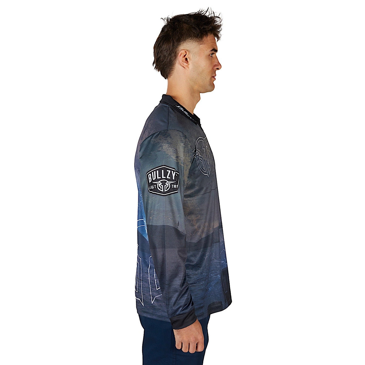 Bullzye Men’s Luke Long Sleeve Tee - Multi