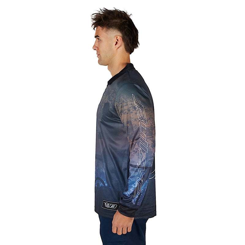 Bullzye Men’s Luke Long Sleeve Tee - Multi