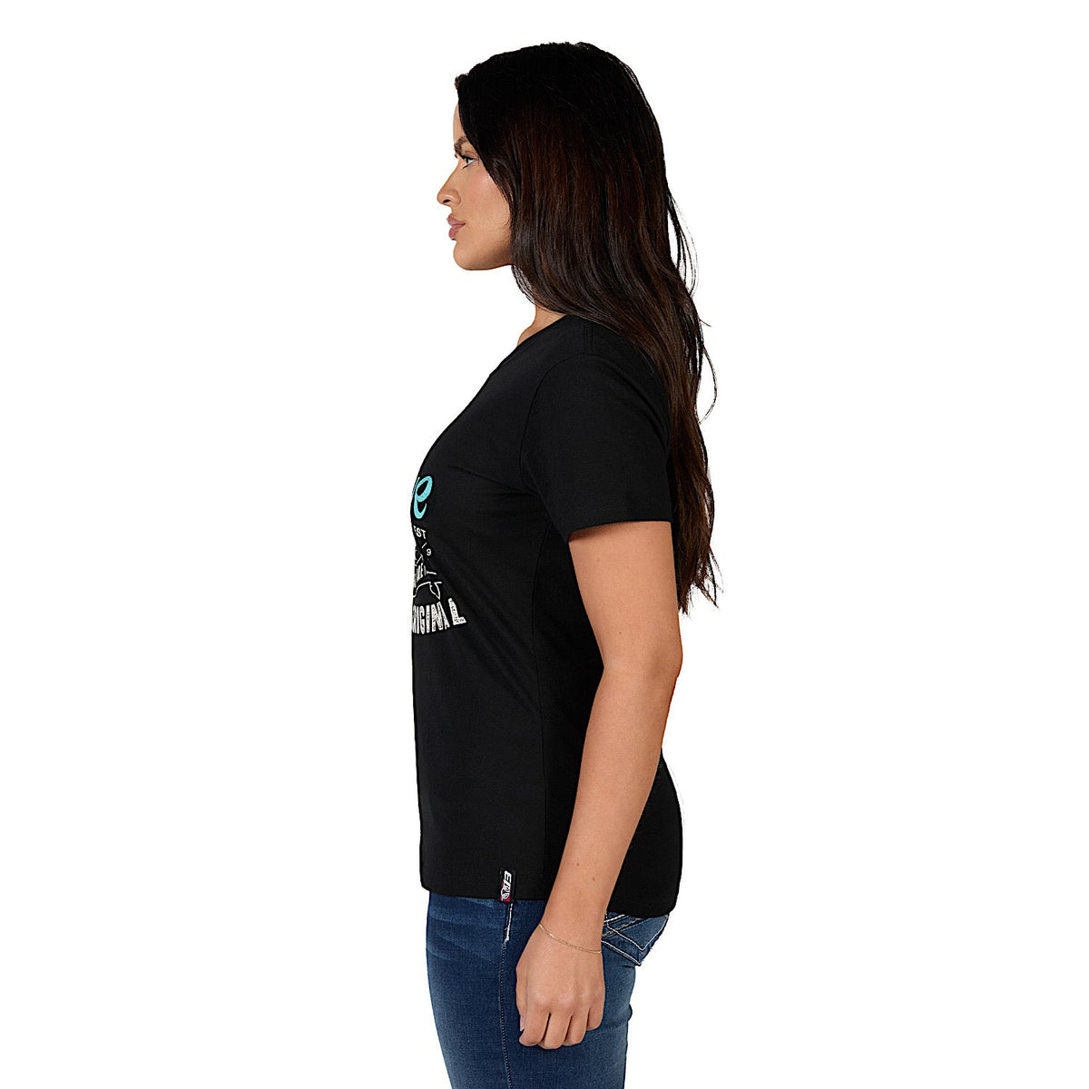 Bullzye Women’s Dixon Short Sleeve Tee - Black