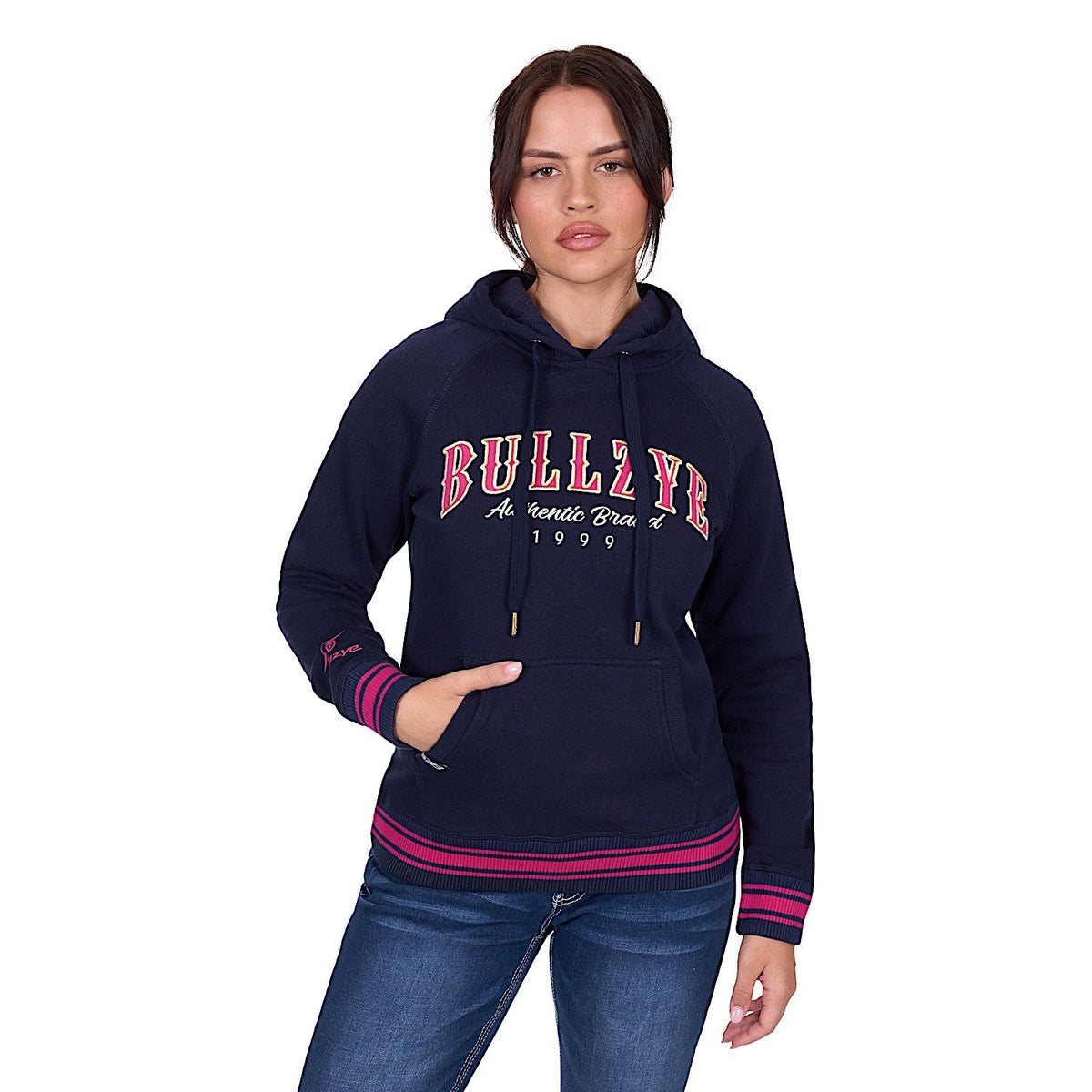 Bullzye Women’s Morgan Pullover Hoodie - Navy