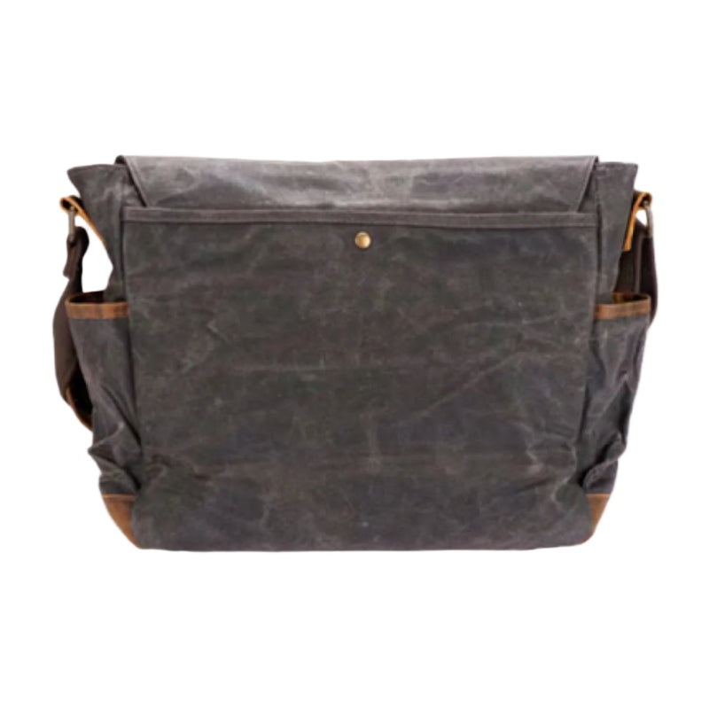 Burke & Wills Lawson Messenger Bag - Grey