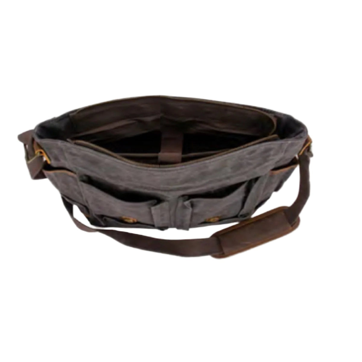 Burke & Wills Lawson Messenger Bag - Grey