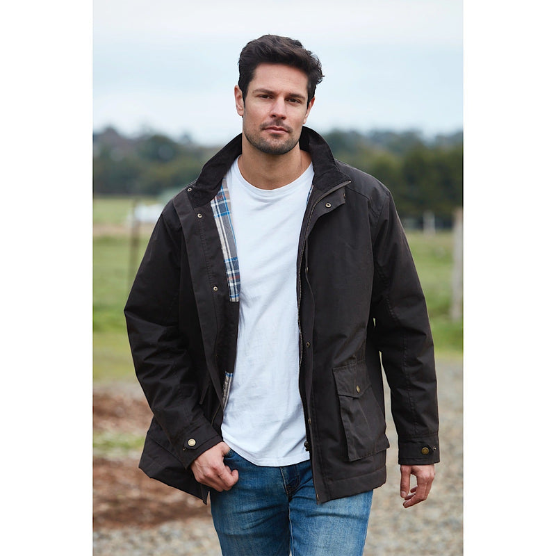 Burke & Wills Men’s River Jacket Brown