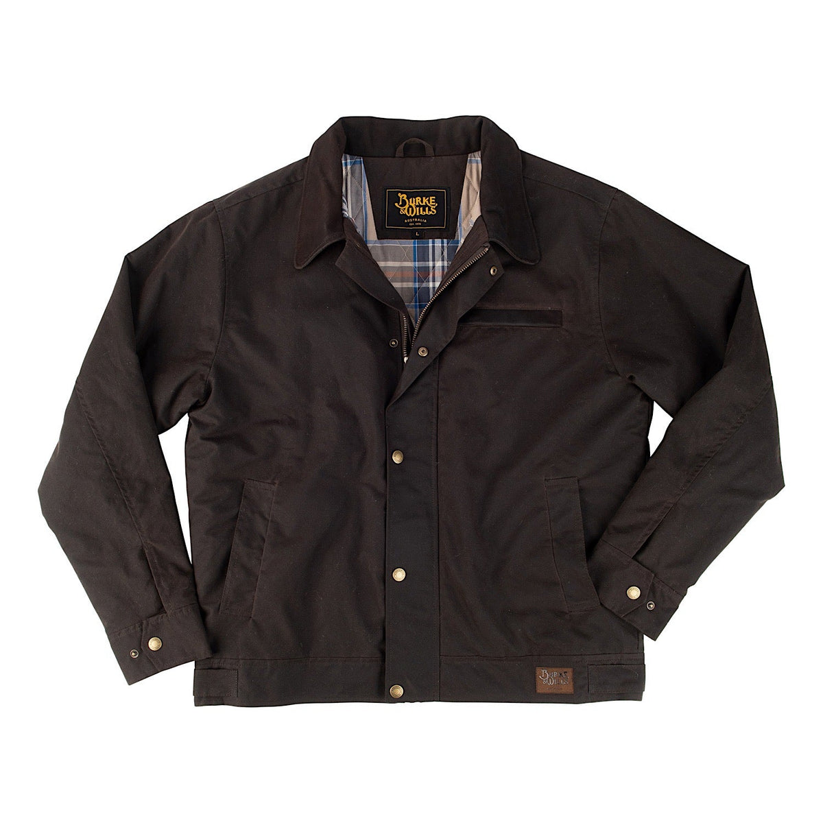 Burke & Wills Men’s Swan Hill Bomber Jacket - Brown
