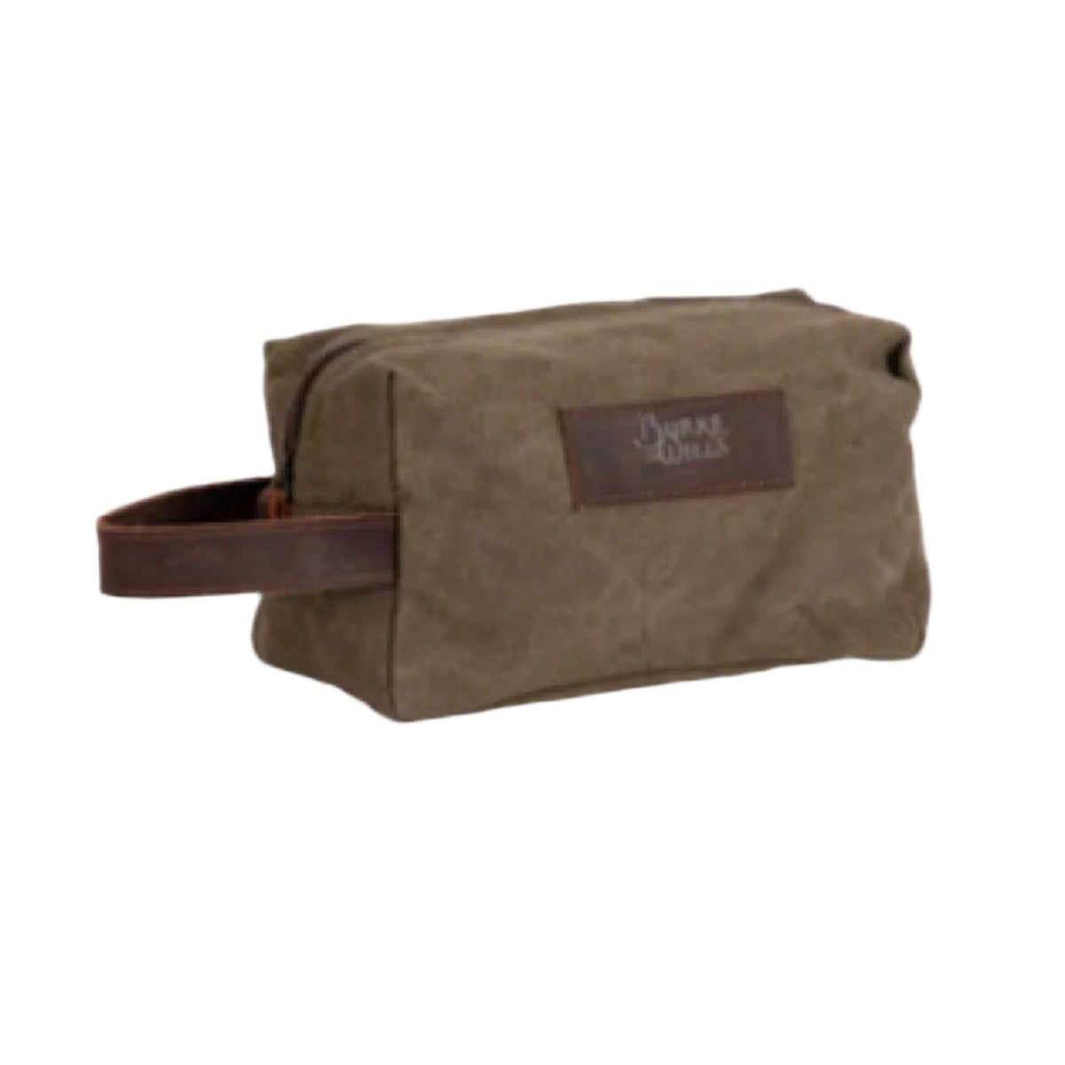 Burke & Wills Saunders Toiletry Bag - Army Green