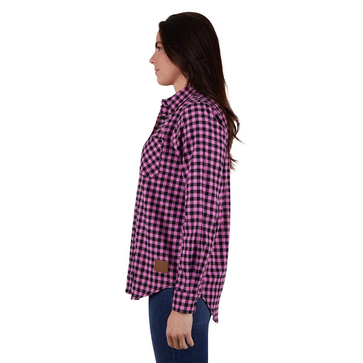 Dux-Bak Women’s Adrianna Thermal Shirt - Pink