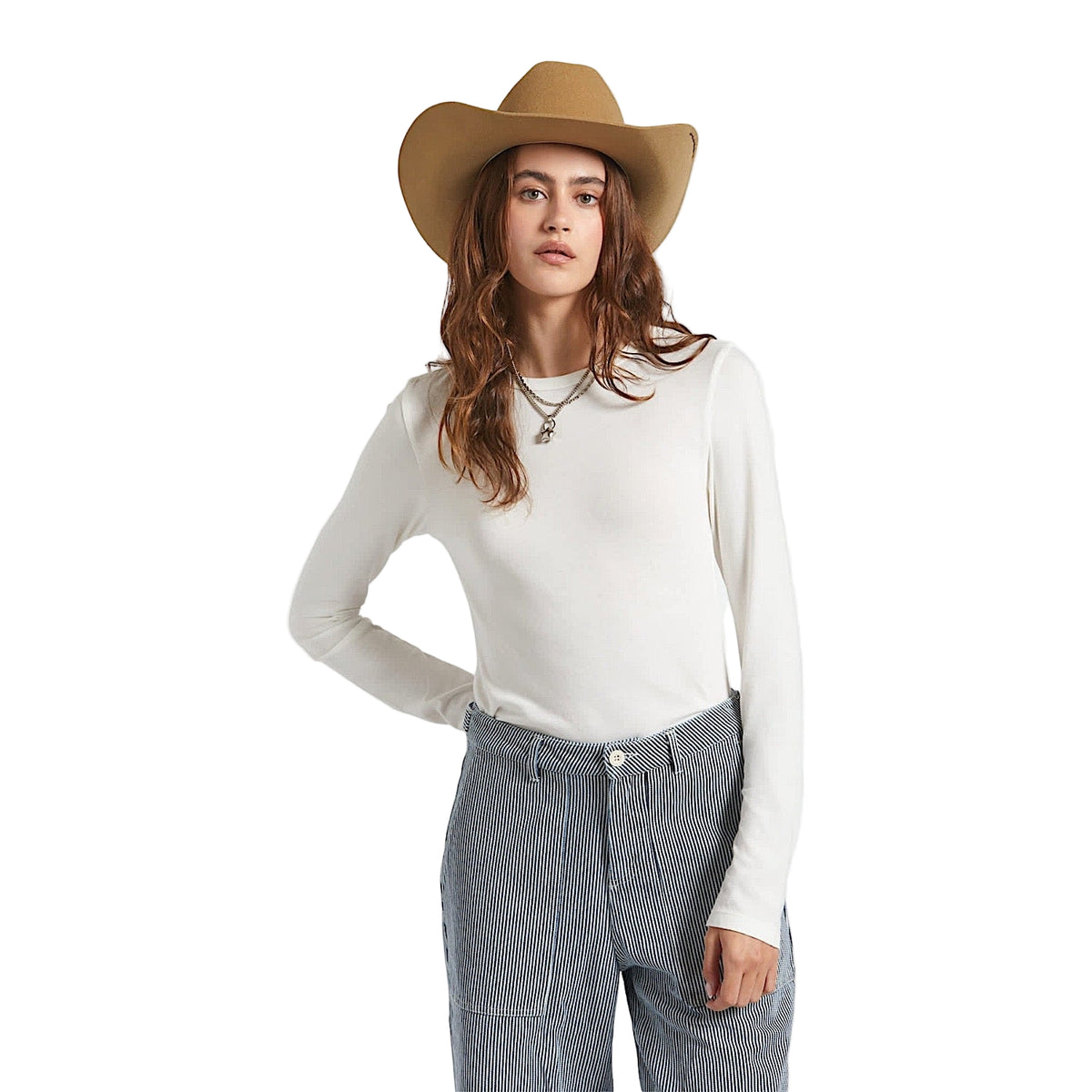 Brixton Laredo Branded Cowboy Hat - Antique Bronze