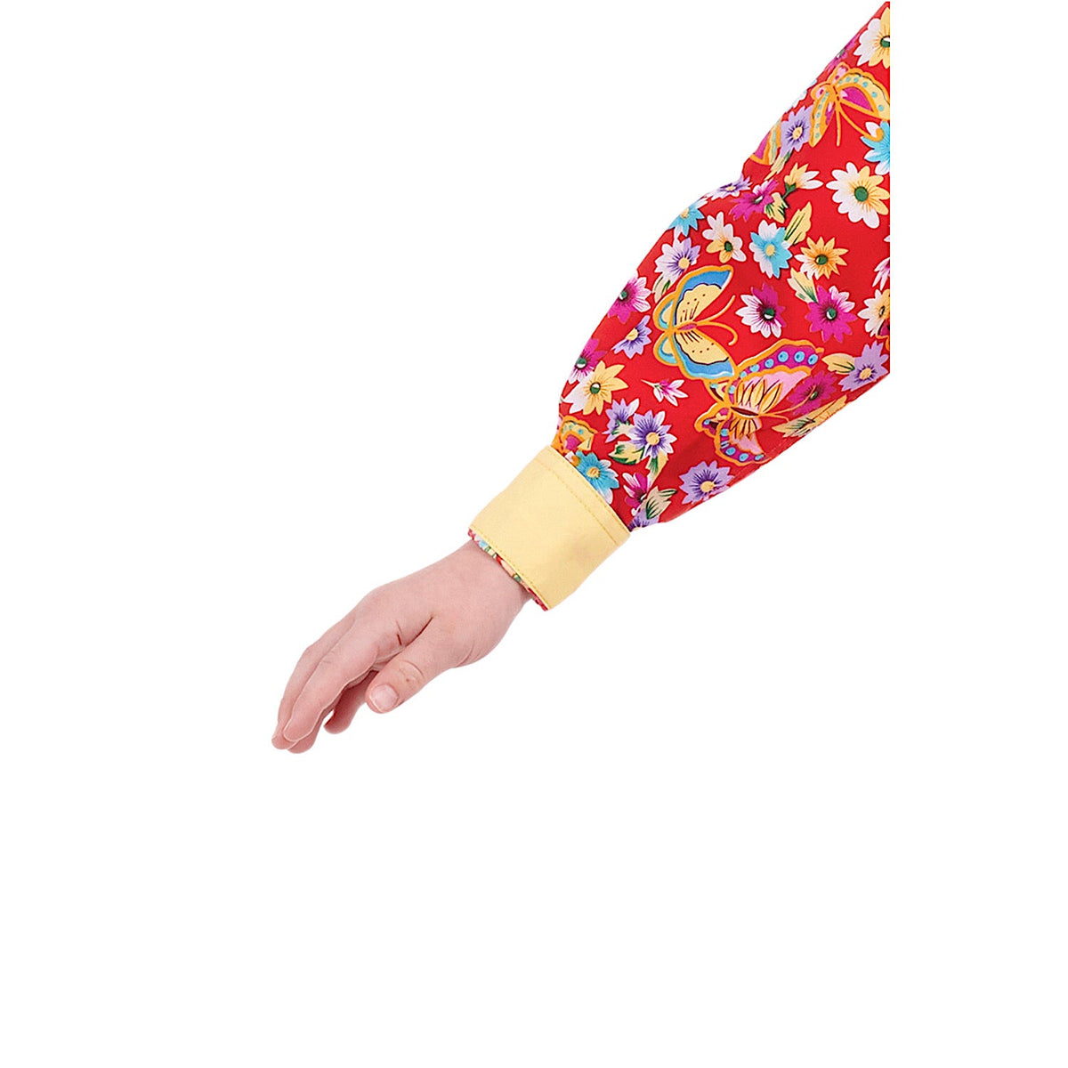 Hard Slog Kids Mirabel Half Placket Shirt Red