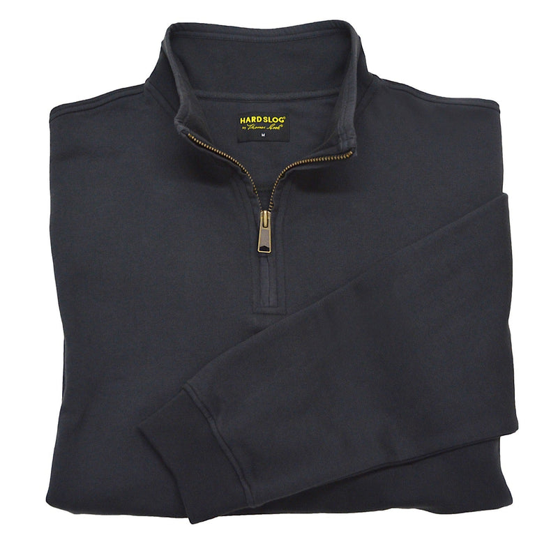 Hard Slog Men’s 1/4 Zip Fleece Top Charcoal