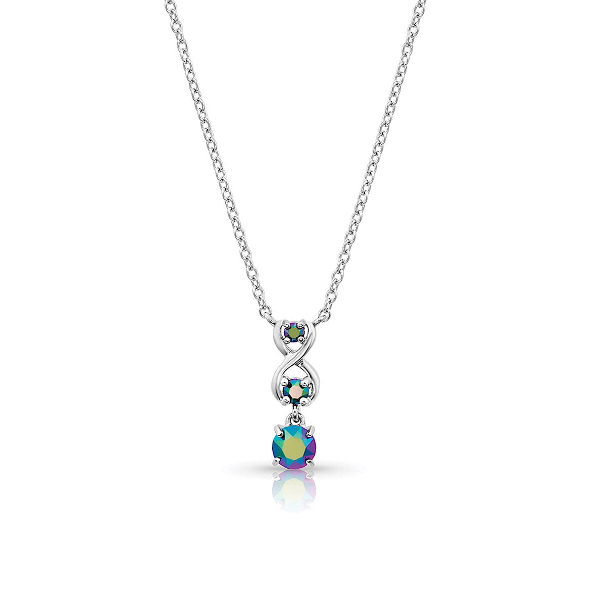 Montana Silversmiths Northern Lights Infinity Necklace