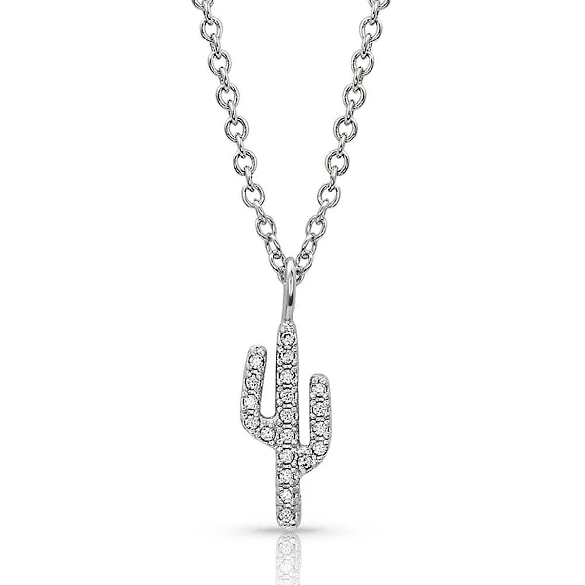 Montana Silversmiths Petite Cactus Necklace