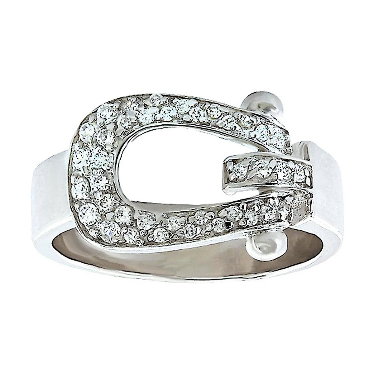 Montana Silversmiths Stunning Stirrup Ring - Size 7