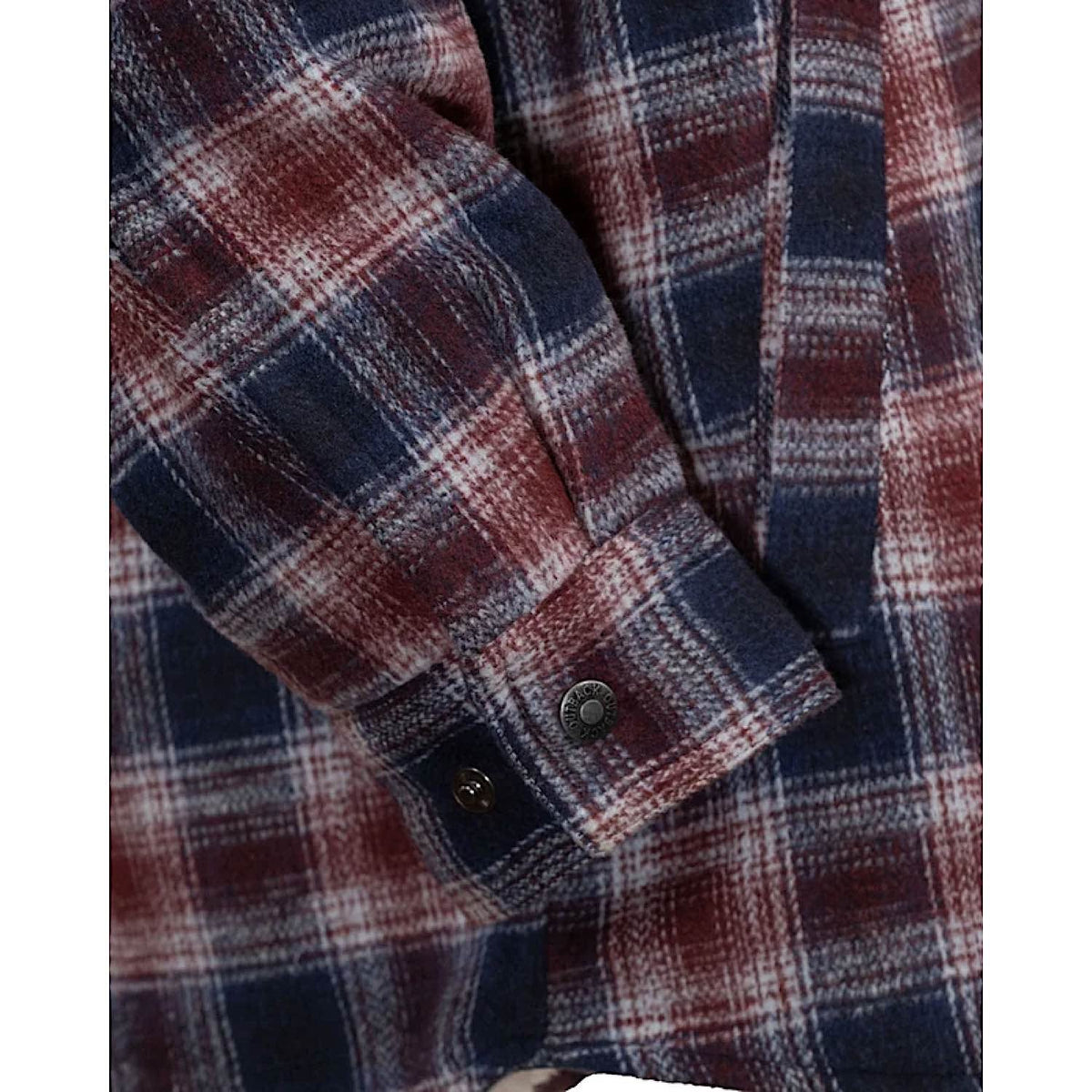 Outback Trading Mens Arden Jacket - Maroon