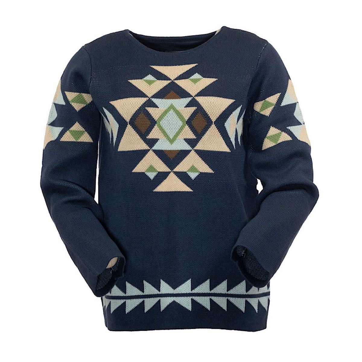 Outback Trading Womens Alma Sweater - Navy